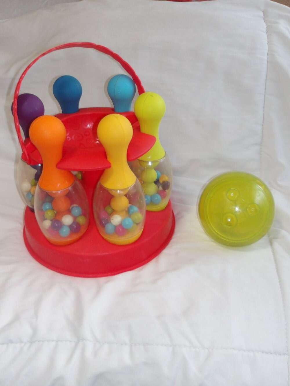 B. Toys Let's Go Bowling for Indoor / Outdoor Play Activity 2+ Toddler Big Kids